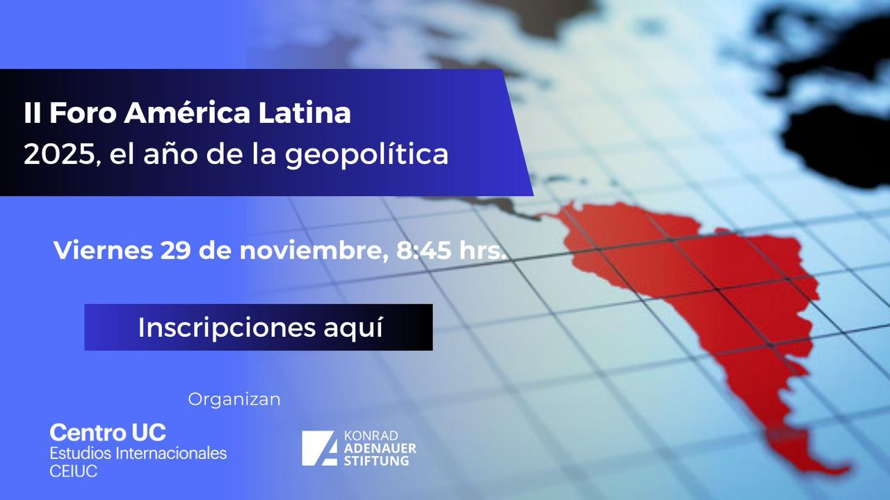 Afiche II Foro América Latina 2025