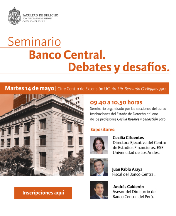 Banco Central. Debates y desafíos Afiche