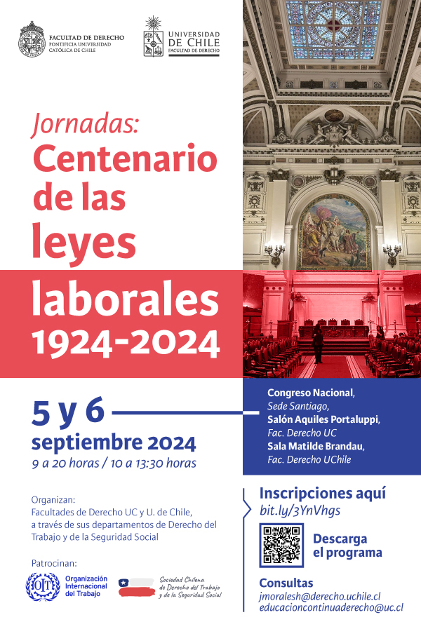 Centenario leyes sociales Afiche