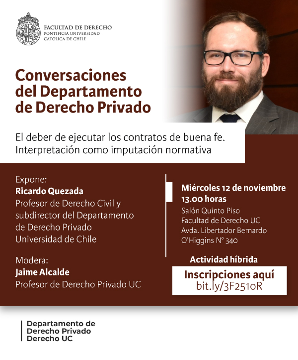 Conversaciones Derecho Privado 12 de noviembre Afiche