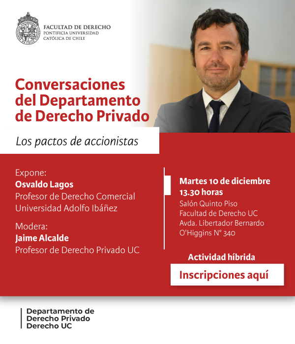 Conversaciones Derecho Privado 10 de diciembre Afiche
