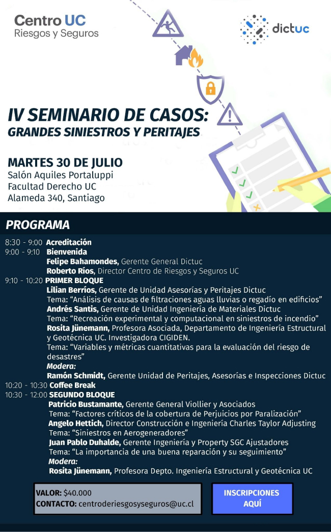 IV Seminario de Casos Afiche