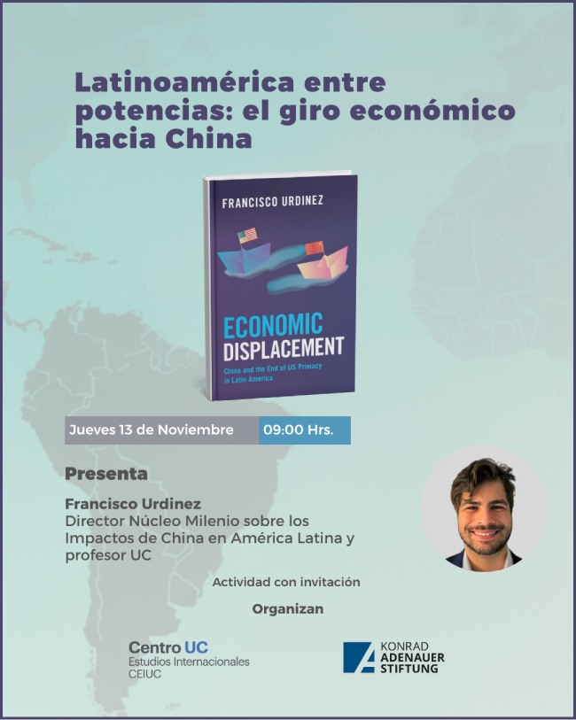 Latinoamérica entre potencias Afiche