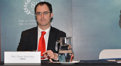 Profesor Álvaro Paúl expuso en seminario de la Procuraduría General del Ecuador