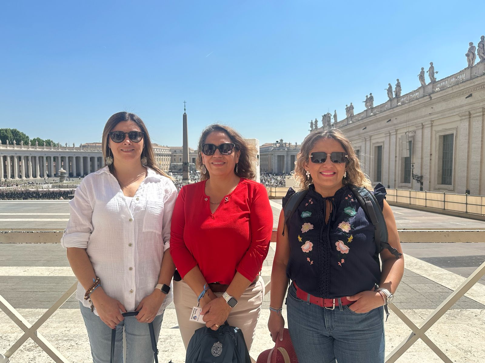 Tres funcionarias de Derecho UC participaron en el Jubileo de los Trabajadores 2025 en Roma 2025 Derecho UC
