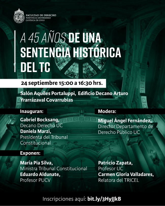 sentencia histórica del TC Afiche