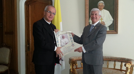 Jorge Precht_bendicion papal