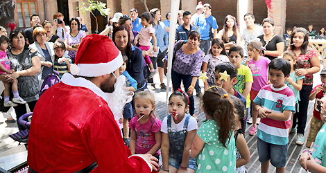 navidad con funcionarios 2015