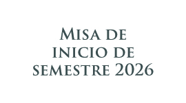 Misa de inicio de semestre de la Facultad de Derecho UC