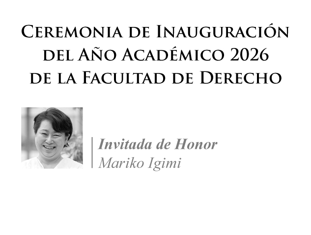 Ceremonia de Inauguración del Año Académico 2026