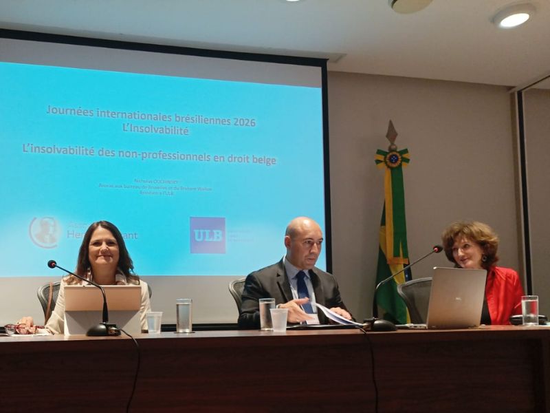 Carmen Domínguez Hidalgo expuso sobre insolvencia en evento realizado en Río de Janeiro