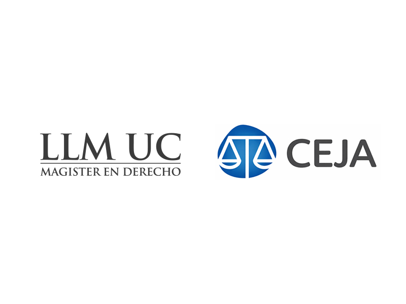 Magíster en Derecho, LLM UC, firma convenio de cooperación con el Centro de Estudios de Justicia de las Américas (CEJA) – web