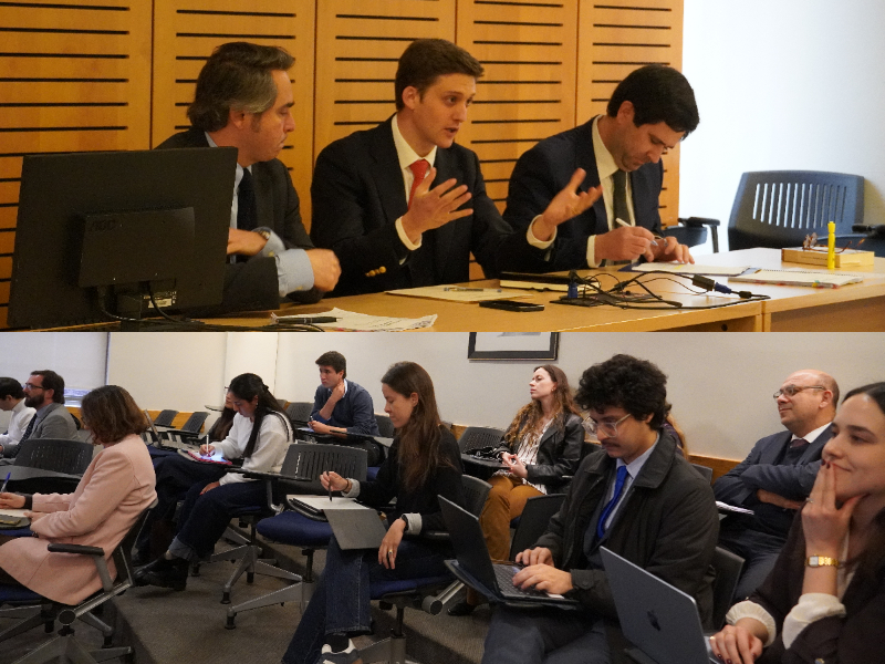 Primera sesión del Seminario en Derecho Político y Constitucional abordó el rol del Congreso como intérprete de la Constitución web
