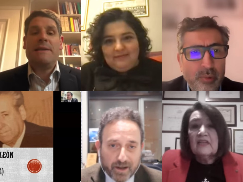 Sexta sesión del Ciclo de juristas de derecho privado abordó la trayectoria de tres civilistas chilenos – web