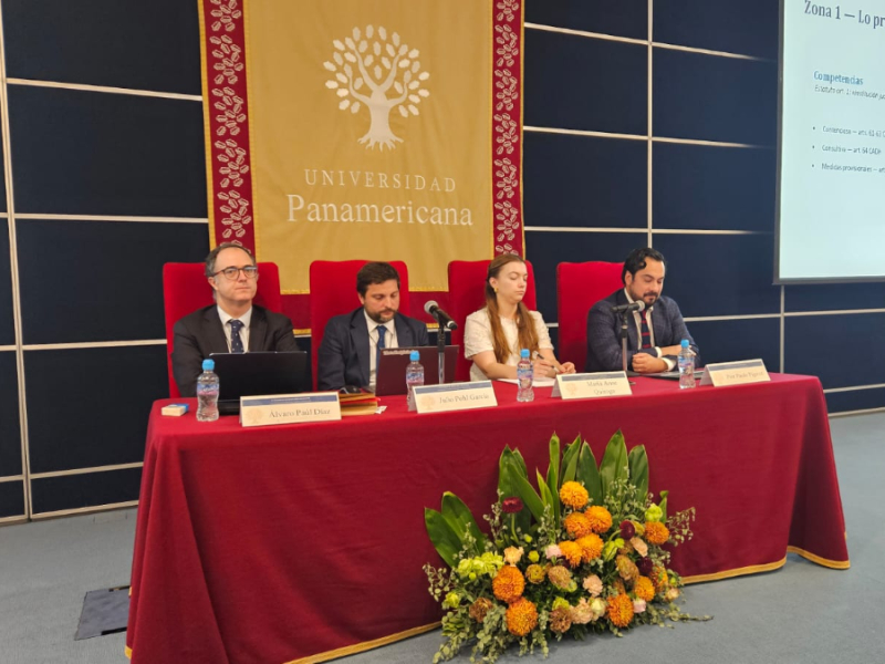 Álvaro Paúl expuso en el I Congreso Internacional de Derechos Humanos – web
