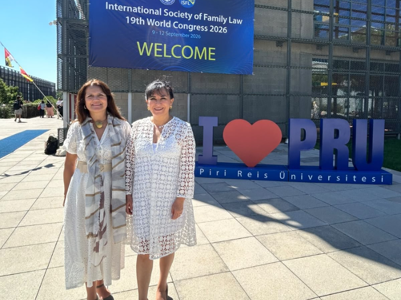 Carolina Salinas y Carmen Domínguez Hidalgo participaron en Conferencia Mundial Derecho de Familia en Turquía – web